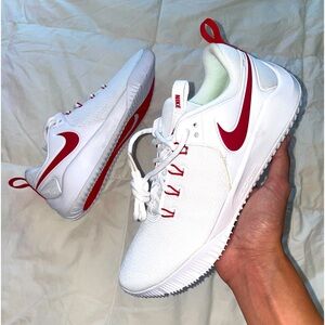 *MISSING BOX LID* Nike HyperAce 2: Women's Volleyball in White/University Red